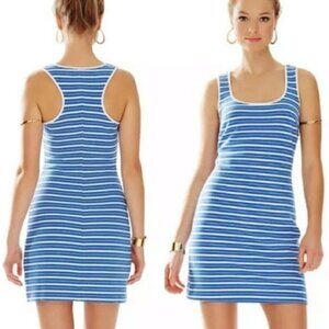 Lilly Pulitzer Stiped Racerback Tank Dress